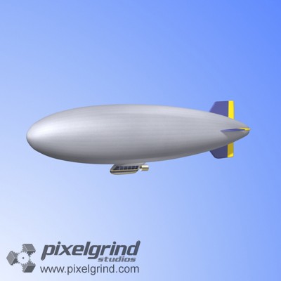 Blimp 3D 01 Main Image