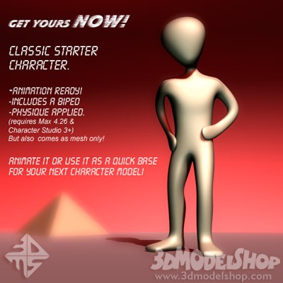 Classic Starter 3D Character Main Image