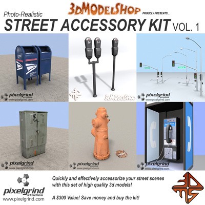 Street Accessory Kit - Vol.1 Main Image