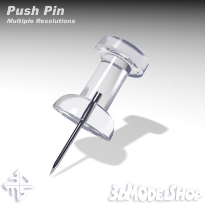 Push Pin - Plastic Main Image