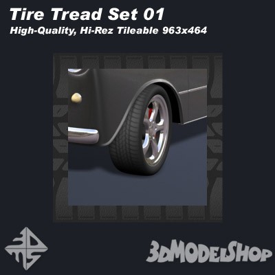 Tire Treads Set 01 Main Image