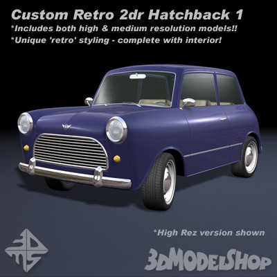 Retro 2dr Hatchback 1 Main Image